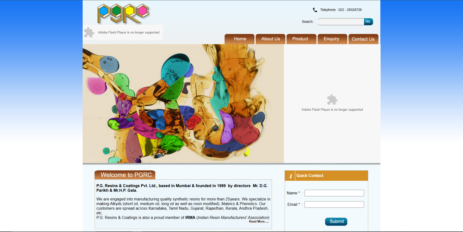 P.G. Resins & Coatings